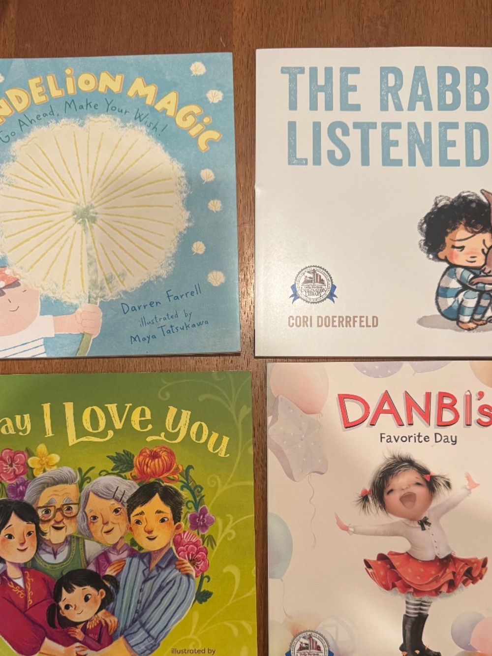 Children's Picture Book Set of 4 | Dandelion Magic, How We Say I Love You & More